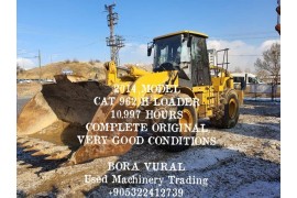 CAT 962 H LASTİKLİ YÜKLEYİCİ