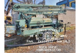 ITALMACCHINE MARKA 18 MT BETON POMPASI